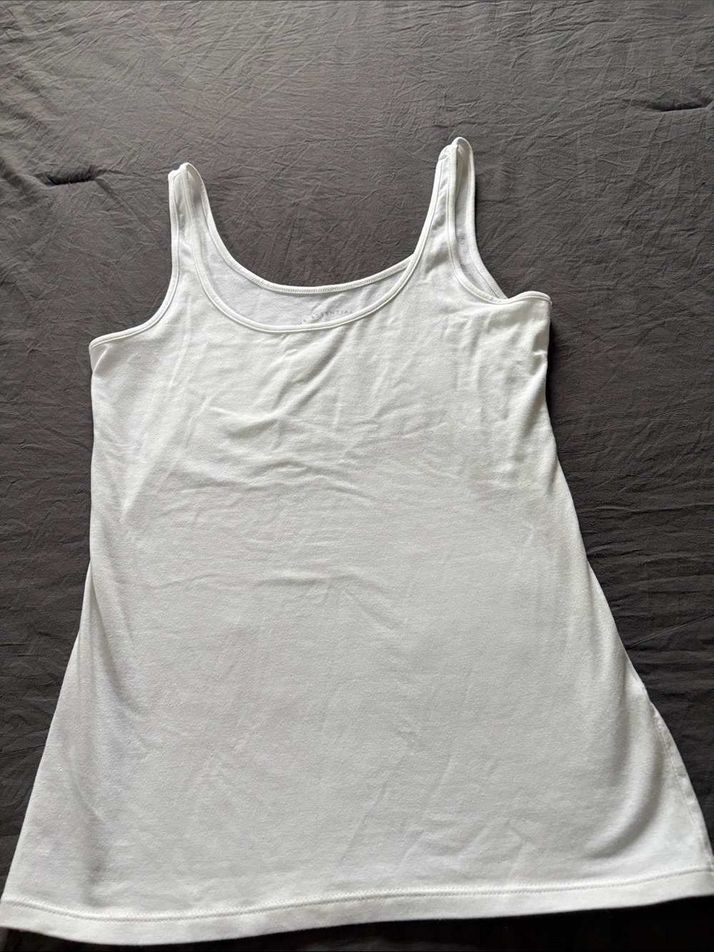 Banana Republic White Scoop Neck Tank Top